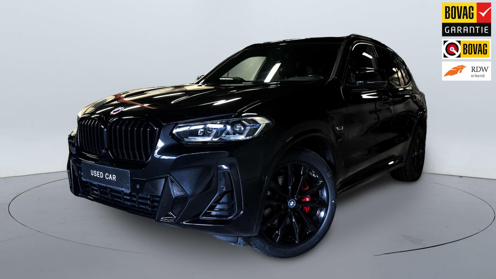 BMW X3 - XDrive30e High Executive M-Sport|Facelift|LASER|M-SPORT BRAKE(RED)|Innovatiepakket|BLACK E - AutoWereld.nl