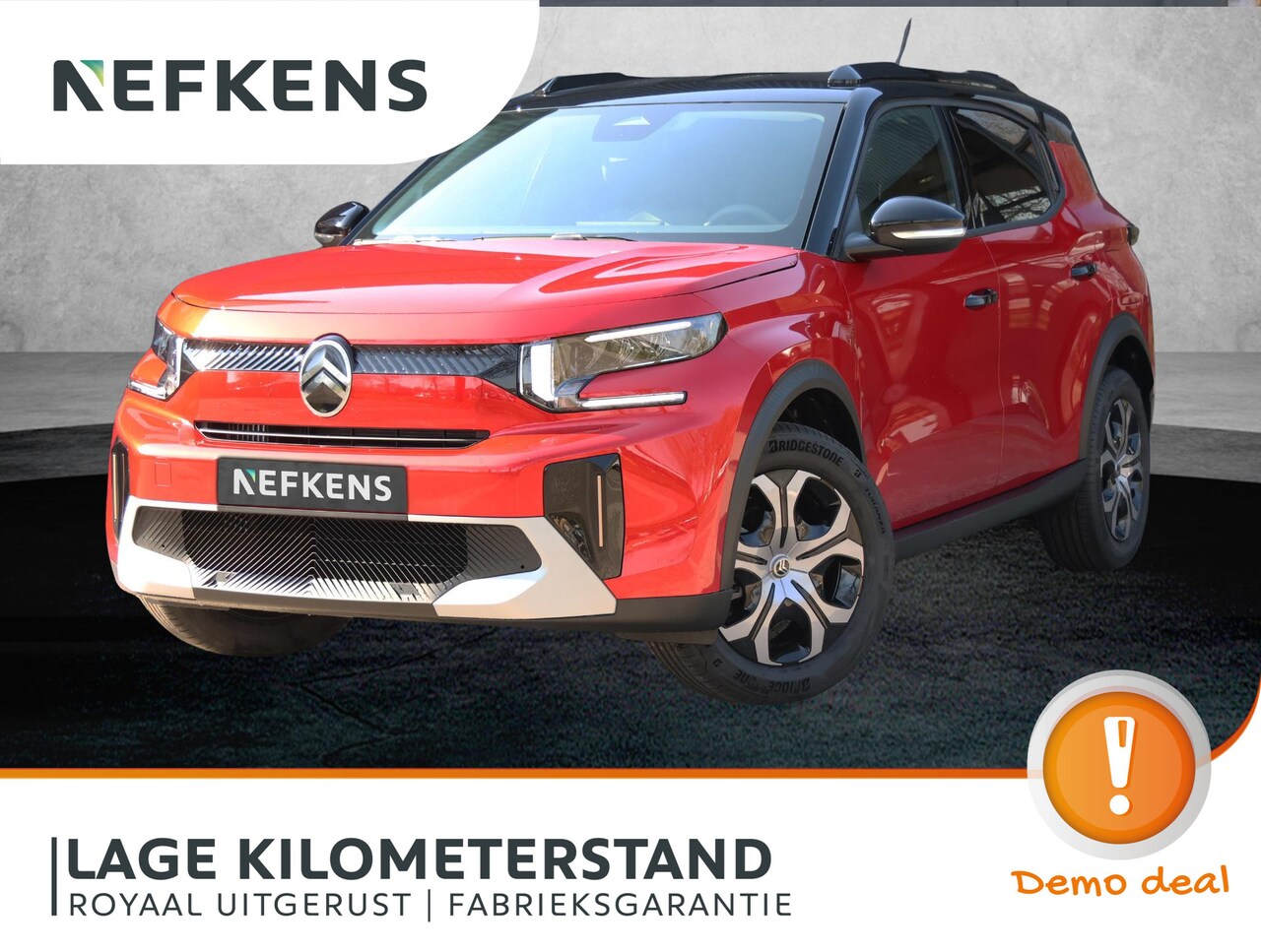 Citroën C3 Aircross - 1.2 Turbo 100PK Plus | AppleCarPlay/AndroidAuto | CruiseControl | Airco | Parkeersensoren - AutoWereld.nl