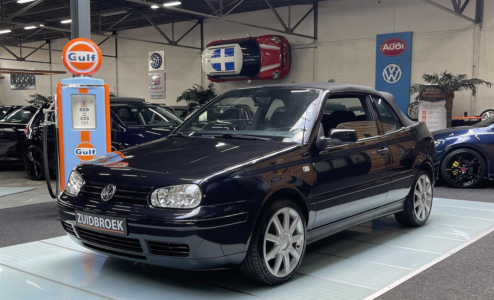 Volkswagen Golf Cabriolet - 1.8 Cabrio!! Cruise!! Uniek!! nw dak!! - AutoWereld.nl