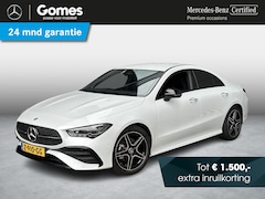 Mercedes-Benz CLA-Klasse - 180 AMG Line | Night Pakket | Burmester Surround Sound | Dodehoekassistent | MULTIBEAM LED
