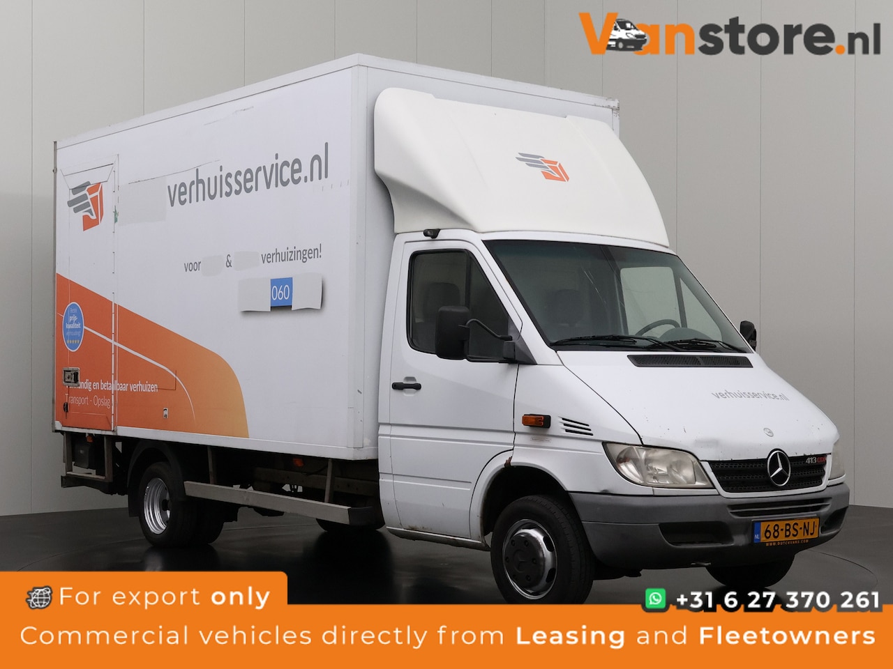 Mercedes-Benz Sprinter - 413CDI Bakwagen+Laadklep | 3-Persoons - AutoWereld.nl