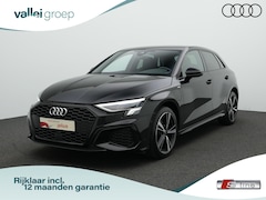 Audi A3 Sportback - 40 TFSI e 204 pk S-tronic S edition / S-Line | Rood gestikt | Leder/alcantara | Navigatie