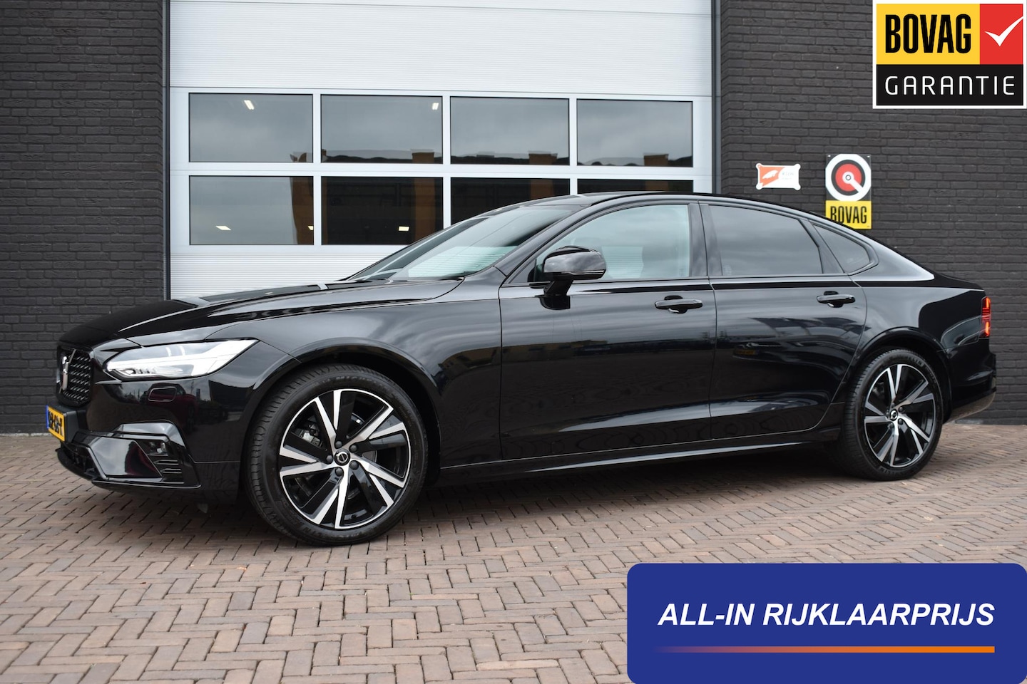 Volvo S90 - 2.0 B4 197PK Aut. Plus Dark | BLiS | Navi | Camera | Leder | Incl. garantie - AutoWereld.nl