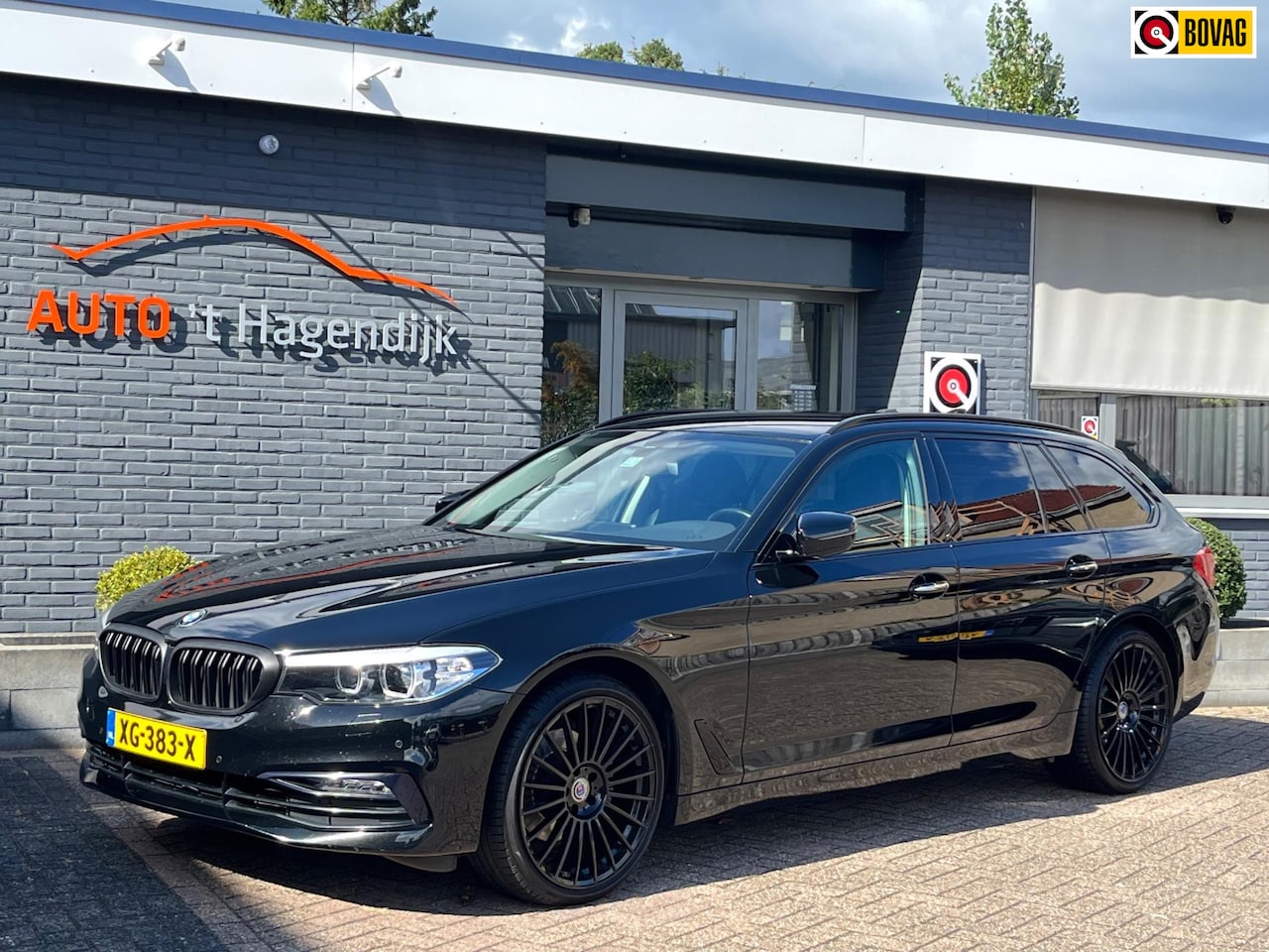 BMW 5-serie Touring - 520i Sport trekh 20" Alpina onderh.contract - AutoWereld.nl