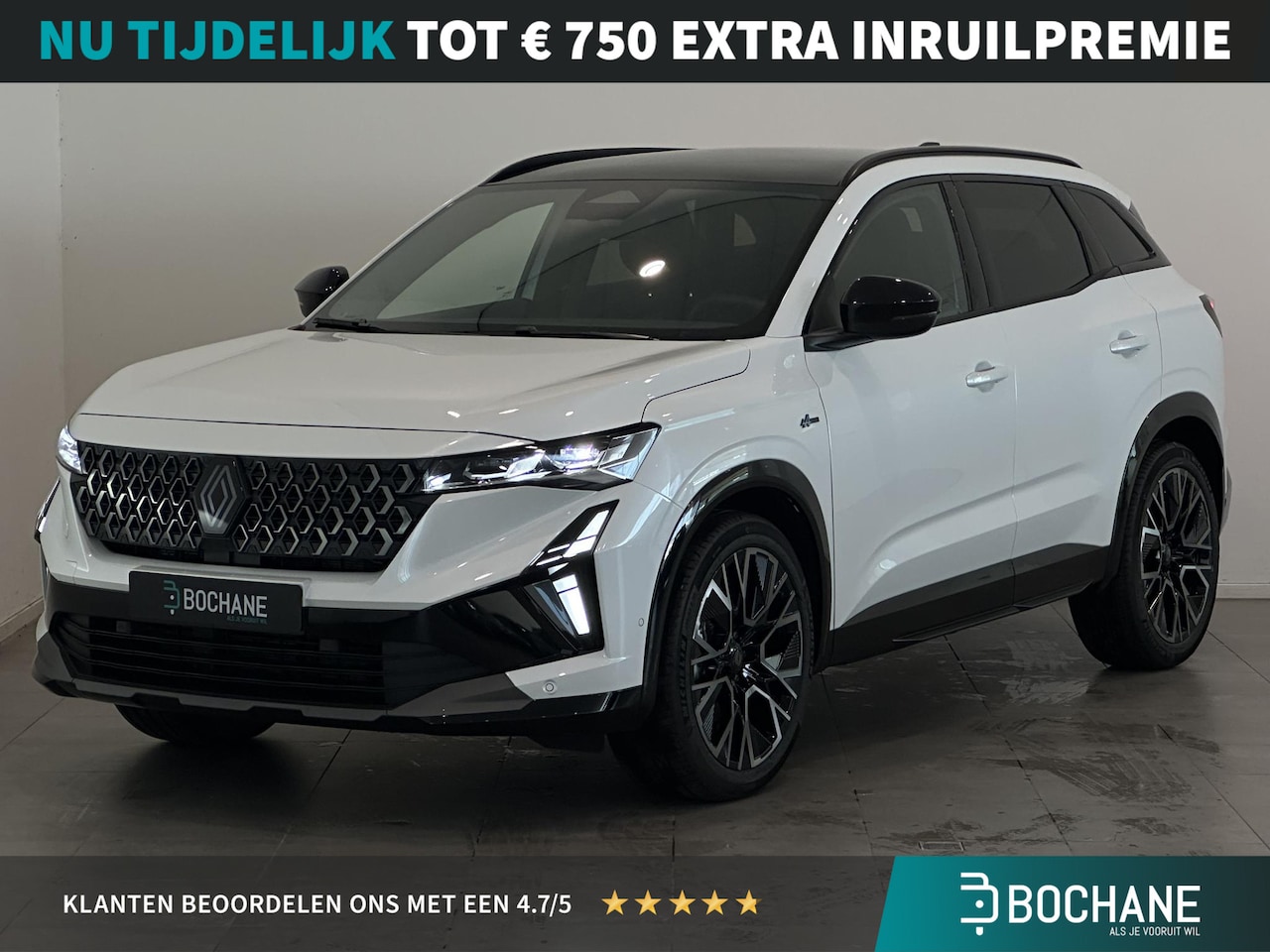 Renault Austral - 1.2 E-Tech Full Hybrid 200 Iconic Esprit Alpine | NIEUW! | Panoramadak - AutoWereld.nl