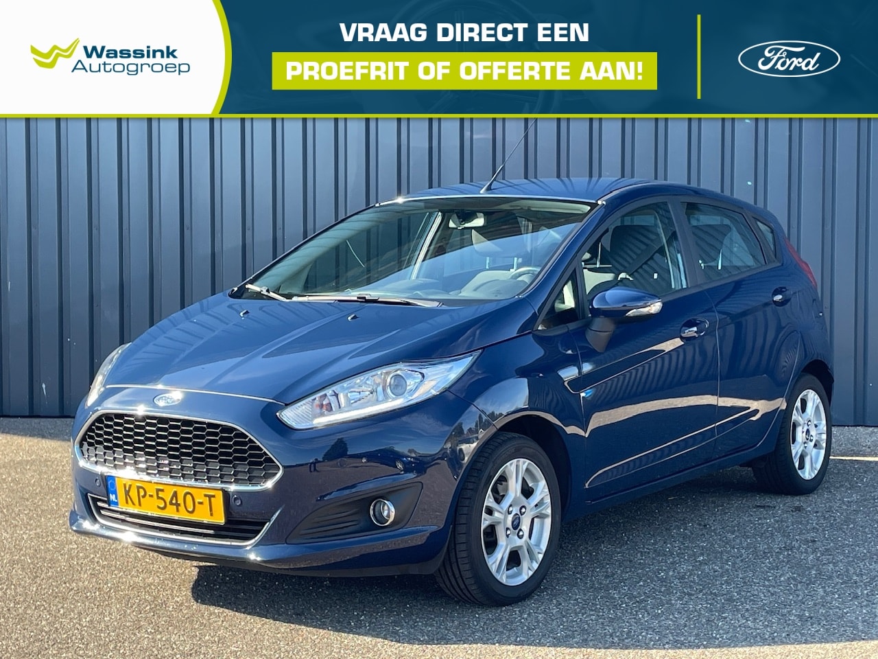 Ford Fiesta - 1.0 80PK 5D S/S Style Ultimate I Parkeersensoren I Bluetooth I Cruise - AutoWereld.nl