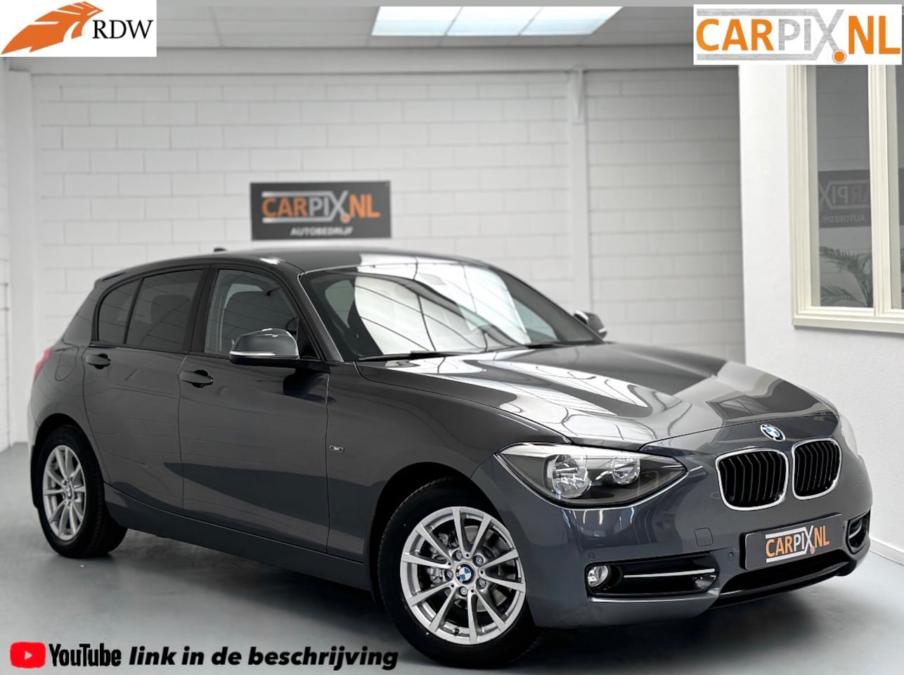 BMW 1-serie - 116i F20 Sport edition, AUT, Voorstoelen verwarmd - AutoWereld.nl