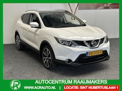 Nissan Qashqai - 1.2 PREMIER EDITION NAVIGATIE CRUISE CONTROL BLUETOOTH TELEFOON DODEHOEKSENSOREN RONDOMZIC