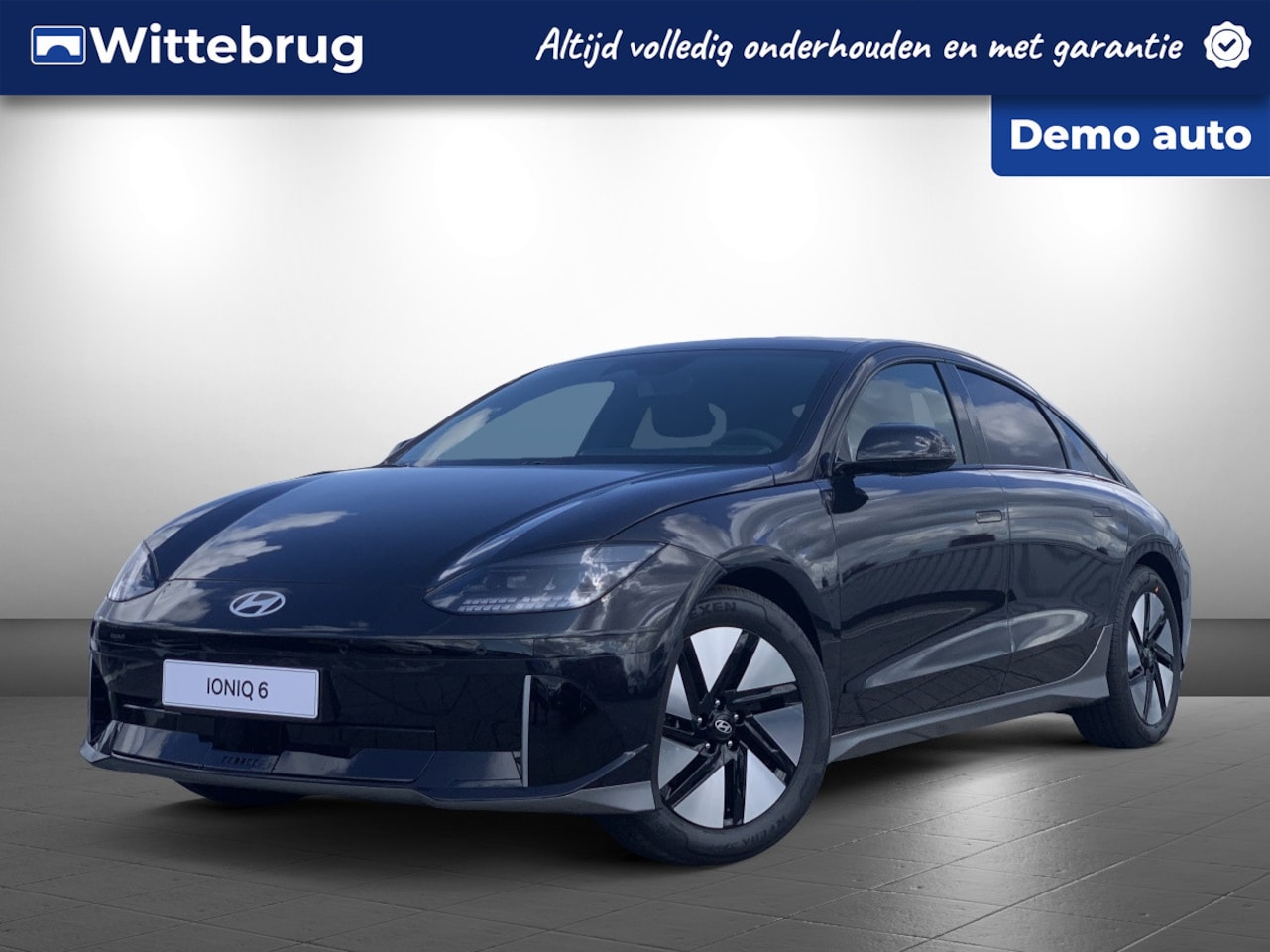 Hyundai IONIQ 6 - Connect AWD 77 kWh All Wheel Drive, Volledig Elektrisch, 614 KM WLTP RANGE, Navigatie en S - AutoWereld.nl