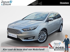 Ford Focus Wagon - 1.0 Titanium Edition | Parkeersensoren | Navigatie | Voorruitverarming | Climate control |