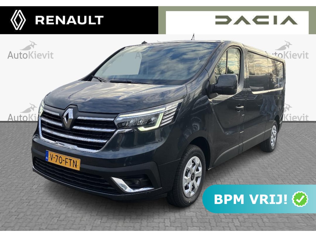 Renault Trafic - 2.0 dCi 150 EDC T30 L2H1 Work Edition - EASY LINK Navi - AutoWereld.nl