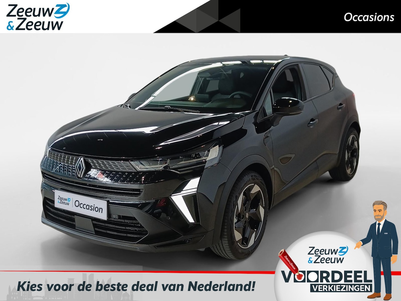 Renault Captur - 1.6 E-Tech full hybrid 145 techno *Automaat*Navi+Camera*Climate*Parc Assist*LED*Stoelverwa - AutoWereld.nl