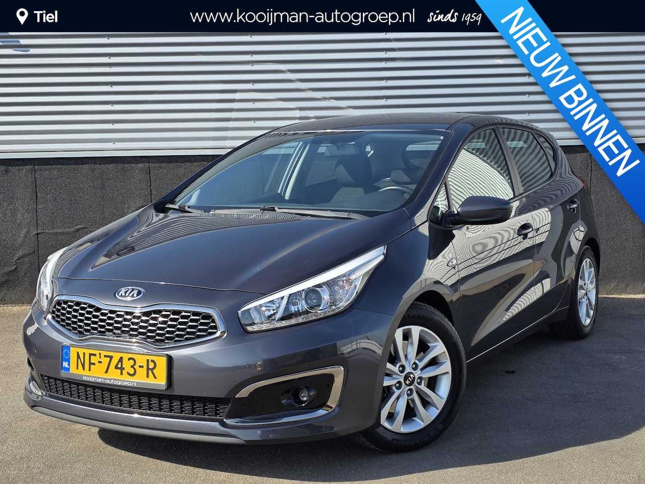 Kia Cee'd - 1.6 GDI ComfortPlusLine Navigator Incl: Navigatie, Cruisecontrol, Airconditioning, LM velg - AutoWereld.nl