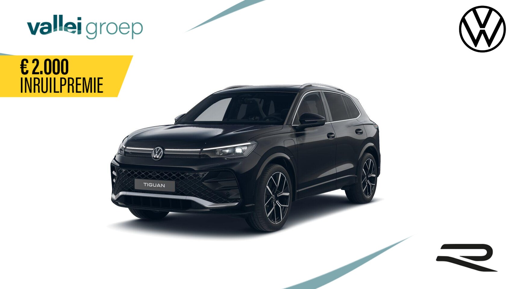 Volkswagen Tiguan - R-Line-Edition 1.5 eHybrid 150 kW / 204 pk SUV 6 v - AutoWereld.nl