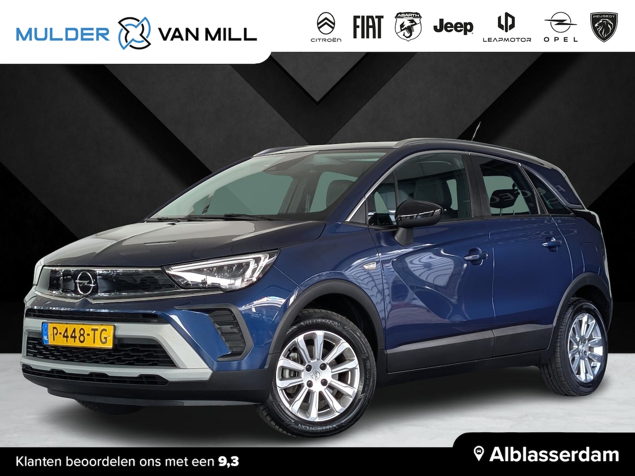 Opel Crossland - Elegance 1.2 Turbo 110pk | NAVI | AGR-STOEL | CLIMATE CONTROL | FULL LED | DONKER GLAS | I - AutoWereld.nl