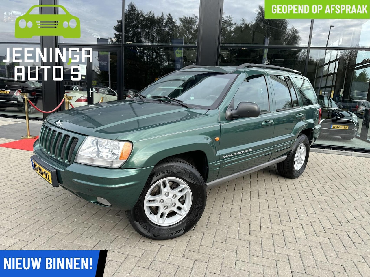 Jeep Grand Cherokee - 4.0i Limited|Clima|Leer|Trekhaak - AutoWereld.nl