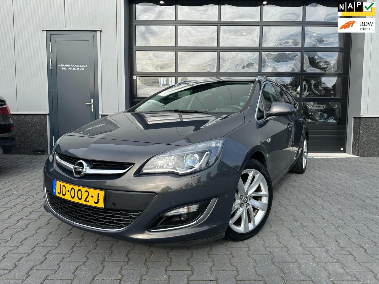 Opel Astra Sports Tourer - 1.4 Turbo Sport + LEER Sportstoelen vol opties - AutoWereld.nl