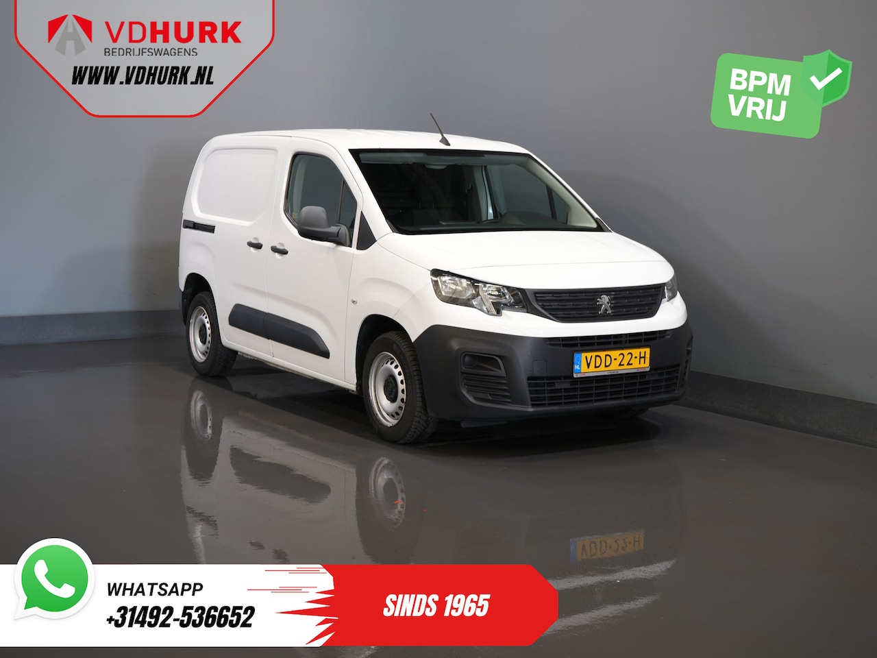 Peugeot Partner - 1.6 HDI 75 pk EXPORT ONLY Rijdt Prima/ Volledig Onderhouden/ Airco/ - AutoWereld.nl