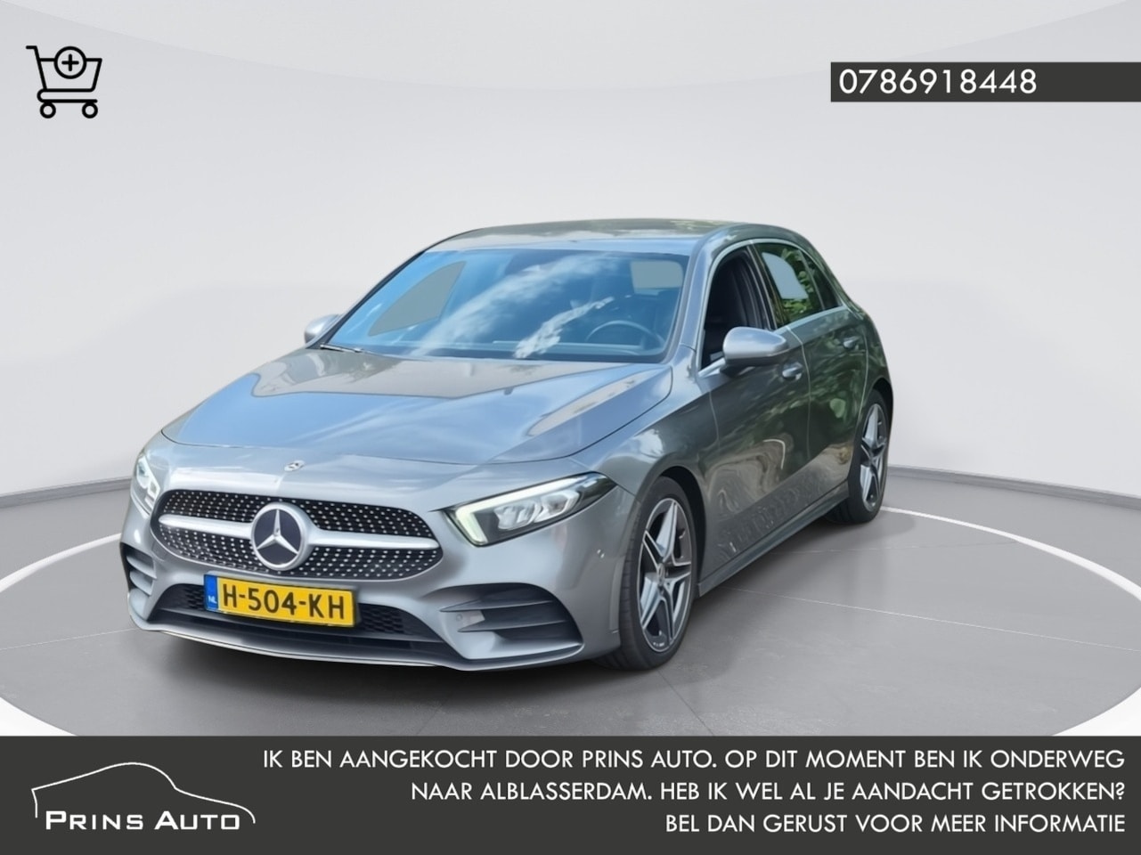 Mercedes-Benz A-klasse - 160 Business Solution AMG |CAMERA|CRUISE|DEALER ONDERH.|ORIG. NL|NAP| 3793 - AutoWereld.nl