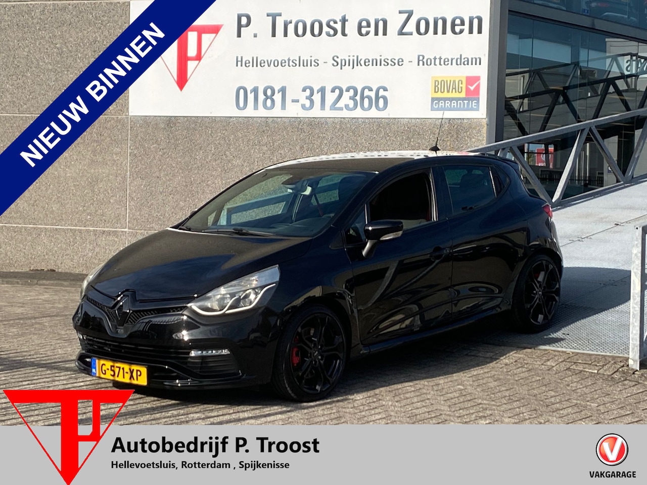 Renault Clio - 1.6 R.S. 200pk/Navigatie/Achteruitrijcamera/Climate control/Cruise control/Keyless/Leder/P - AutoWereld.nl