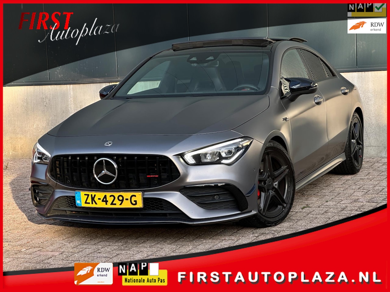 Mercedes-Benz CLA-Klasse - 200 Business Solution AMG EDITION PANO/SFEERVERLICHTING/POPS&BANGS | KEURIGE AUTO - AutoWereld.nl