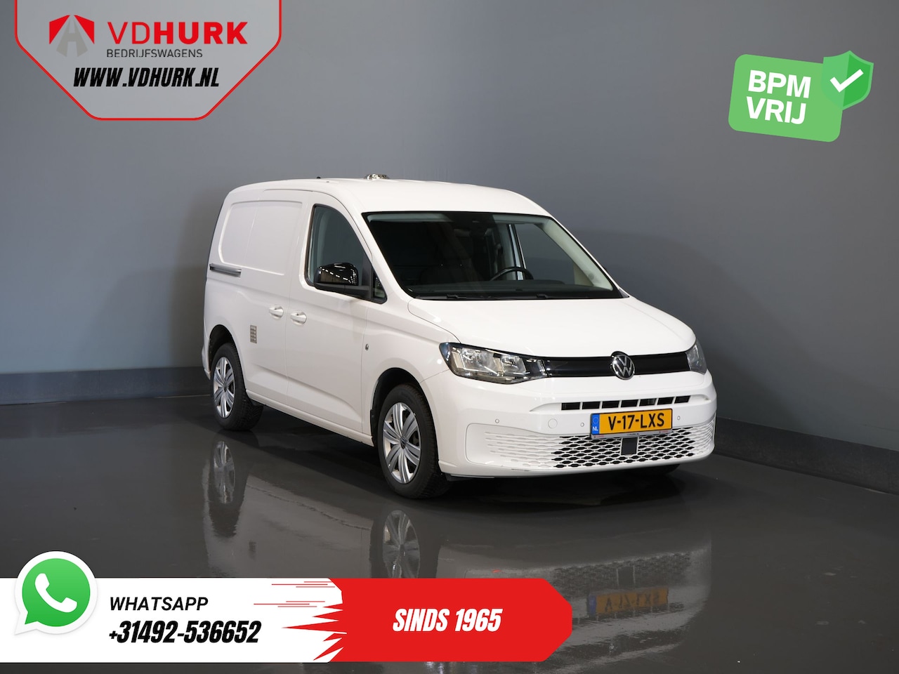 Volkswagen Caddy - 2.0 TDI 125 pk DSG Aut. EXPORT ONLY! Carplay/ Cruise/ Camera/ Navi/ Airco - AutoWereld.nl