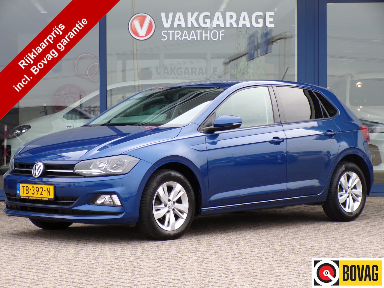 Volkswagen Polo - 1.0 TSI Comfortline 1.0 TSI Comfortline, Automaat / Carplay + Android Auto / Navigatie / Adaptive Cruise / 15' - AutoWereld.nl