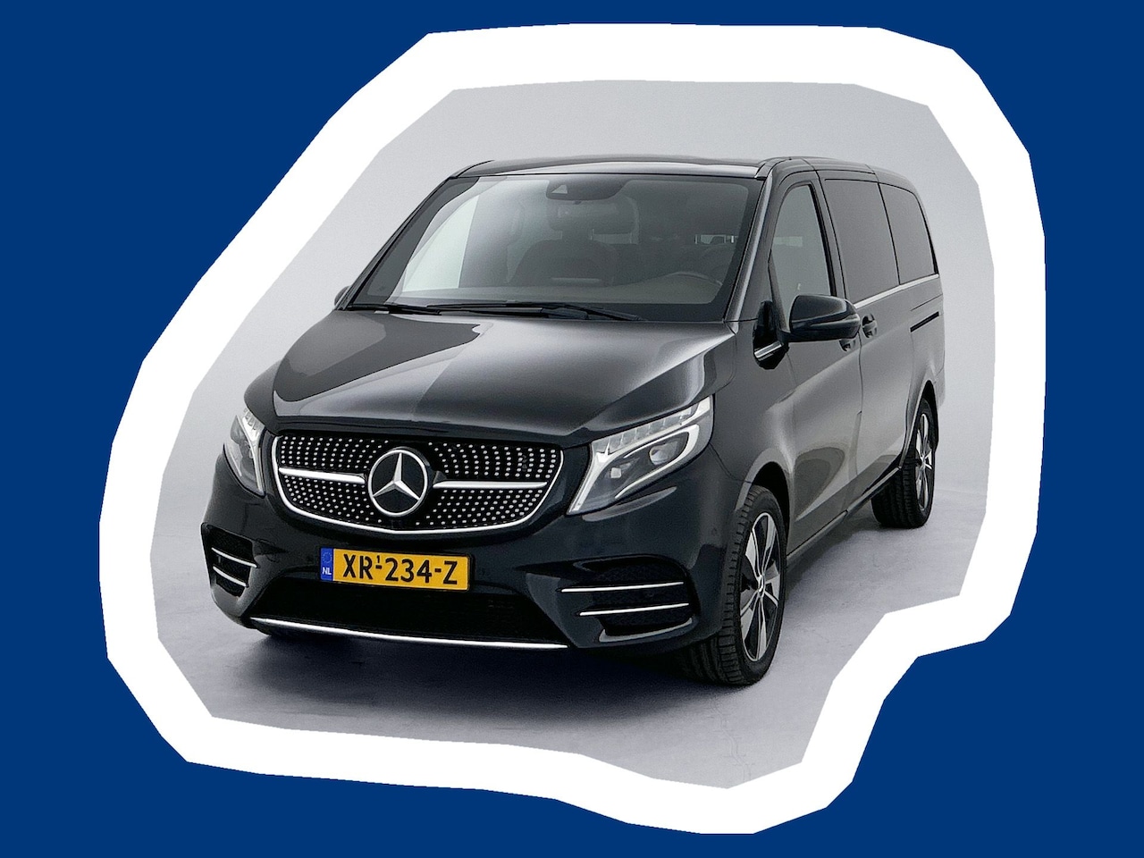 Mercedes-Benz V-klasse - 220d Lang Avantgarde Edition 8 Persoons Elektr schuifdeuren Nappa Leder Pano 8 zitplaatsen - AutoWereld.nl