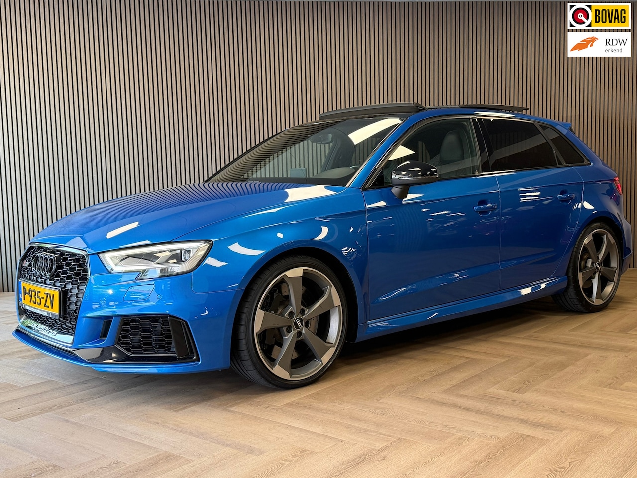 Audi A3 Sportback - RS3 2.5 TFSI RS 3 QUATTRO 400PK NAVI PANO LED CRUISE CLIMATE CONTROL - AutoWereld.nl