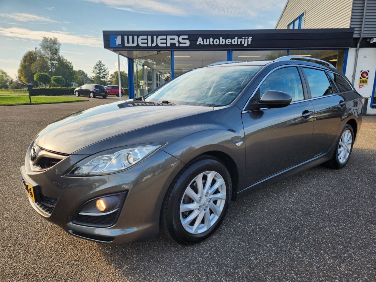 Mazda 6 Sportbreak - 2.0 TS Sportbreak 2.0 155pk TS, Facelift, Clima, Cruise, Trekhaak, NL auto - AutoWereld.nl