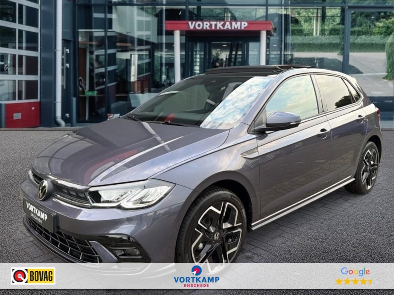 Volkswagen Polo - 1.0 TSI DSG R-LINE PANO-DAK/CAMERA/CARPLAY/ACC/STOELVERW - AutoWereld.nl