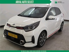 Kia Picanto - 1.0 T-GDi 100pk GT-Line 5p | 16" | Leder | Navi | CarPlay | ECC | Stoelverwarming | Achter