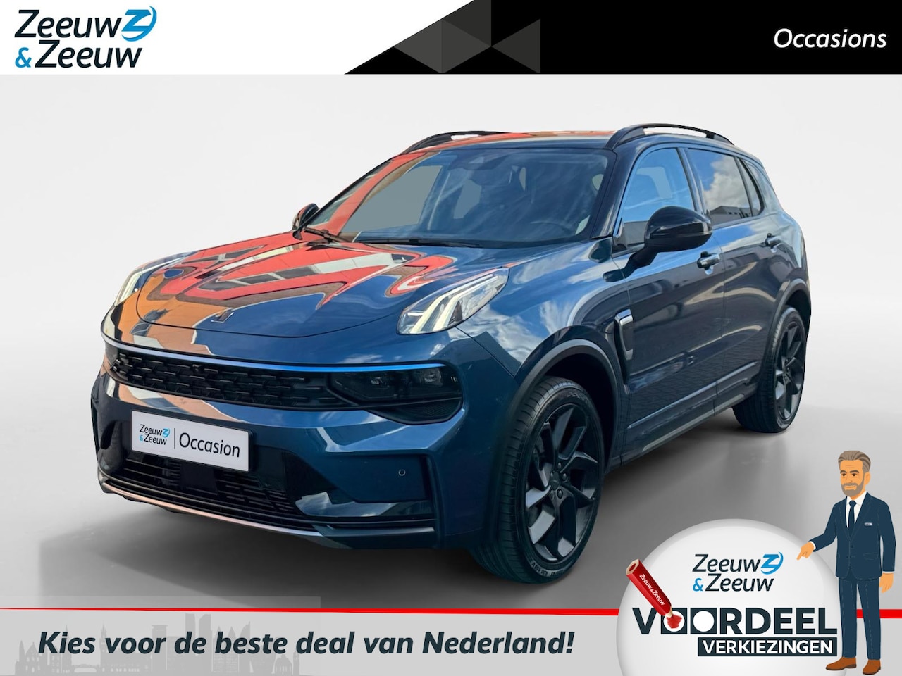 Lynk & Co 01 - 1.5 Zwarte LM Velgen| Schuif-kanteldak| Navigatie| 360 graden camera| Stoelverwarming voor - AutoWereld.nl