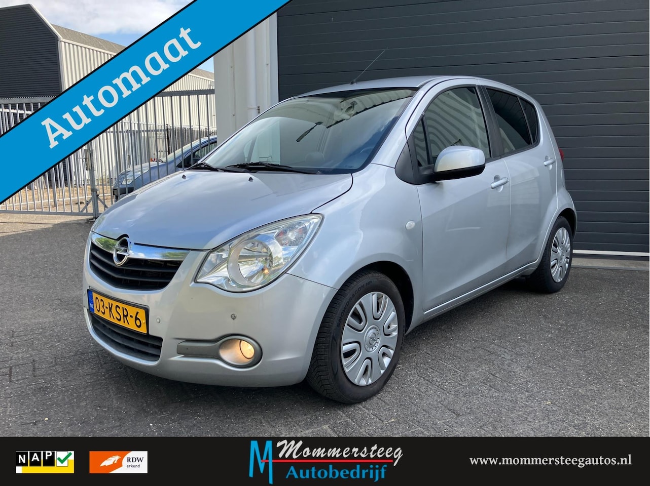 Opel Agila - 1.2i Automaat Airco/N.a.p Apk 09-26 - AutoWereld.nl