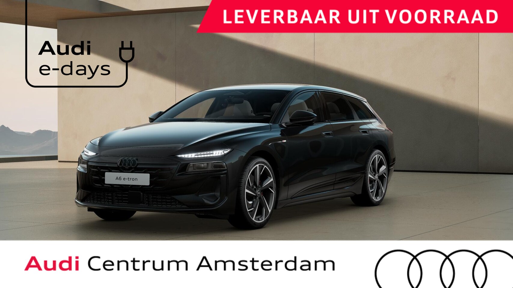 Audi A6 Avant e-tron - S edition 83 kWh privacy glass, 21"lm velgen, winterpakket, sportstoelen met leder - AutoWereld.nl