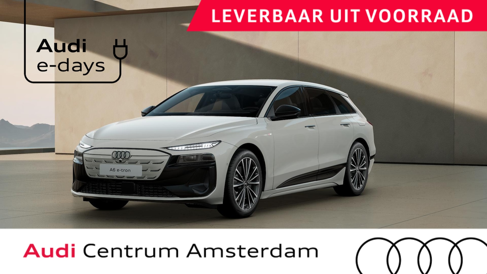 Audi A6 Avant e-tron - Advanced edition performance 100 kWh adaptive cruise control, omgevingscamera's, keyless e - AutoWereld.nl