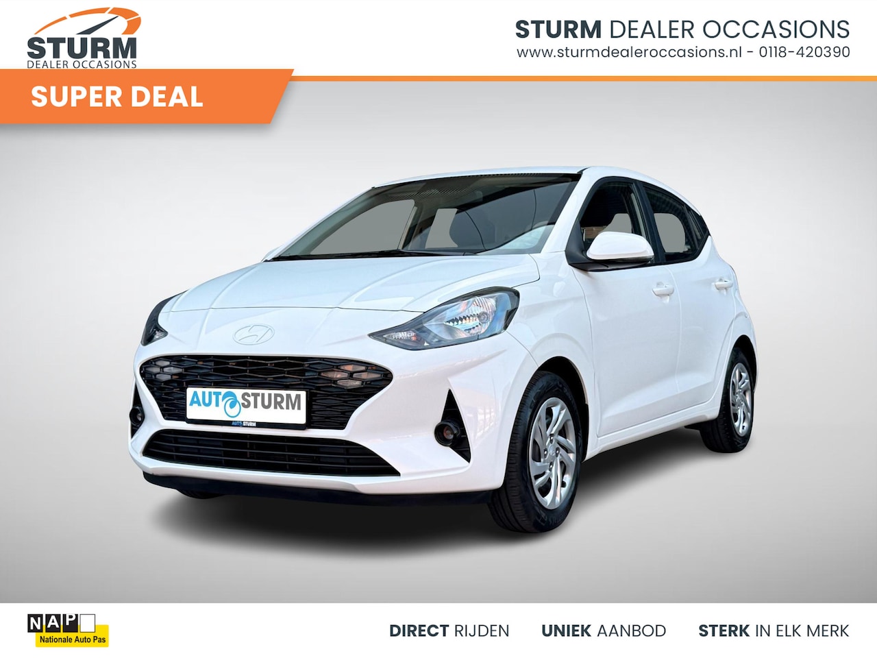 Hyundai i10 - 1.0 Comfort Smart | Navigatie | Camera | Airco | Cruise Control | Apple Carplay/Android Au - AutoWereld.nl