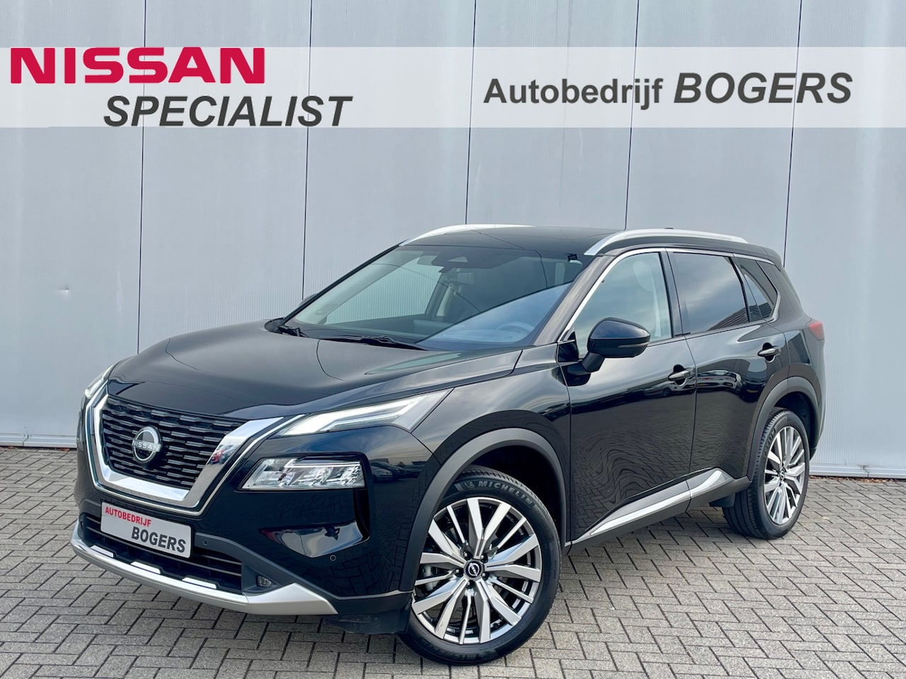 Nissan X-Trail - 1.5 MHEV Tekna Plus Automaat 158 Pk 7 Persoons Navigatie, Schuifdak, Leder, 20"Lm, 360 Cam - AutoWereld.nl