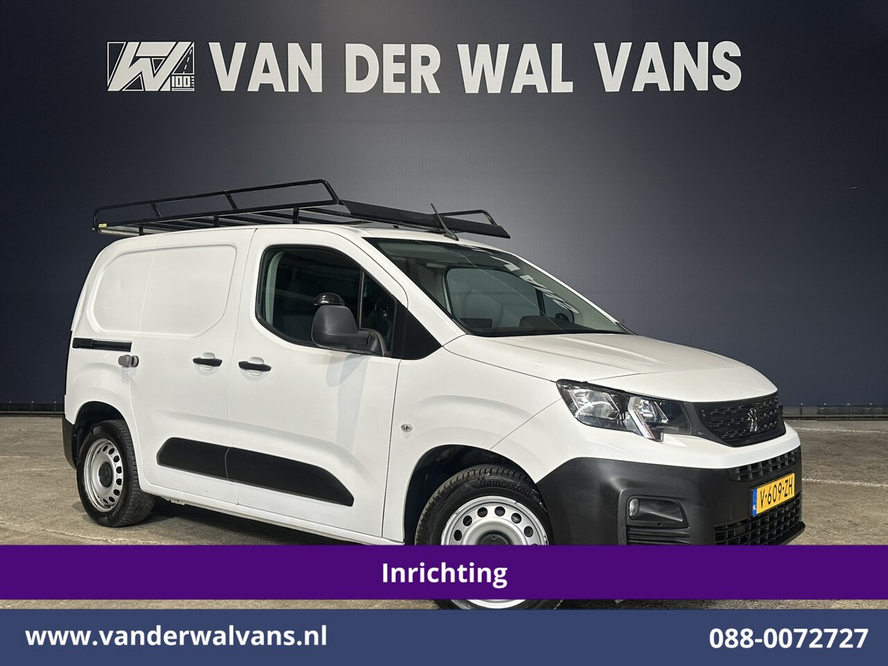 Peugeot Partner - 1.6 BlueHDI 100pk L1H1 Inrichting Euro6 Airco | Imperiaal | Apple Carplay | Android Auto | - AutoWereld.nl