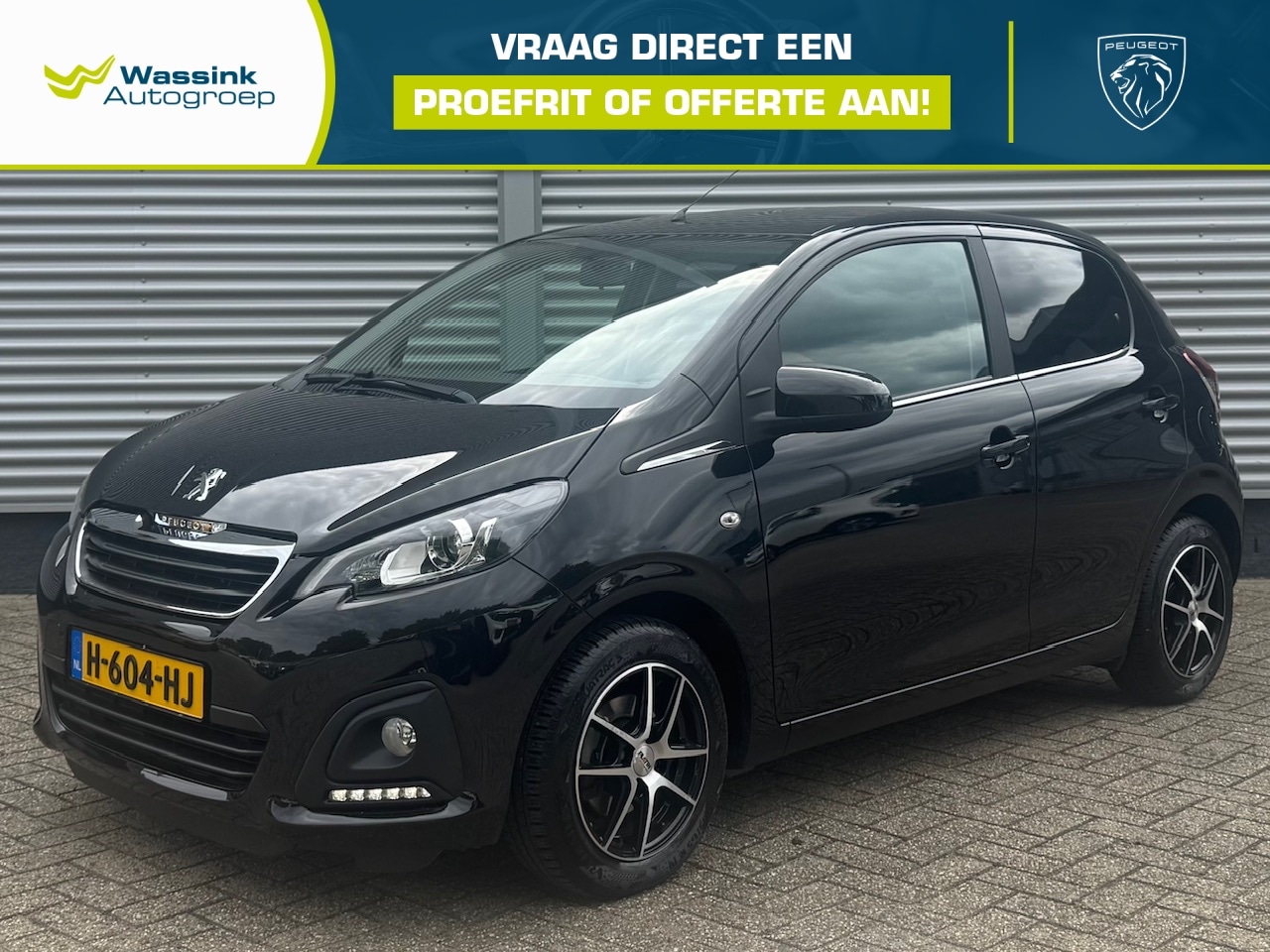 Peugeot 108 - 1.0 e-VTi 72pk 5D Active | Airconditioning | Bluetooth | Lichtmetalen Velgen | Centrale de - AutoWereld.nl
