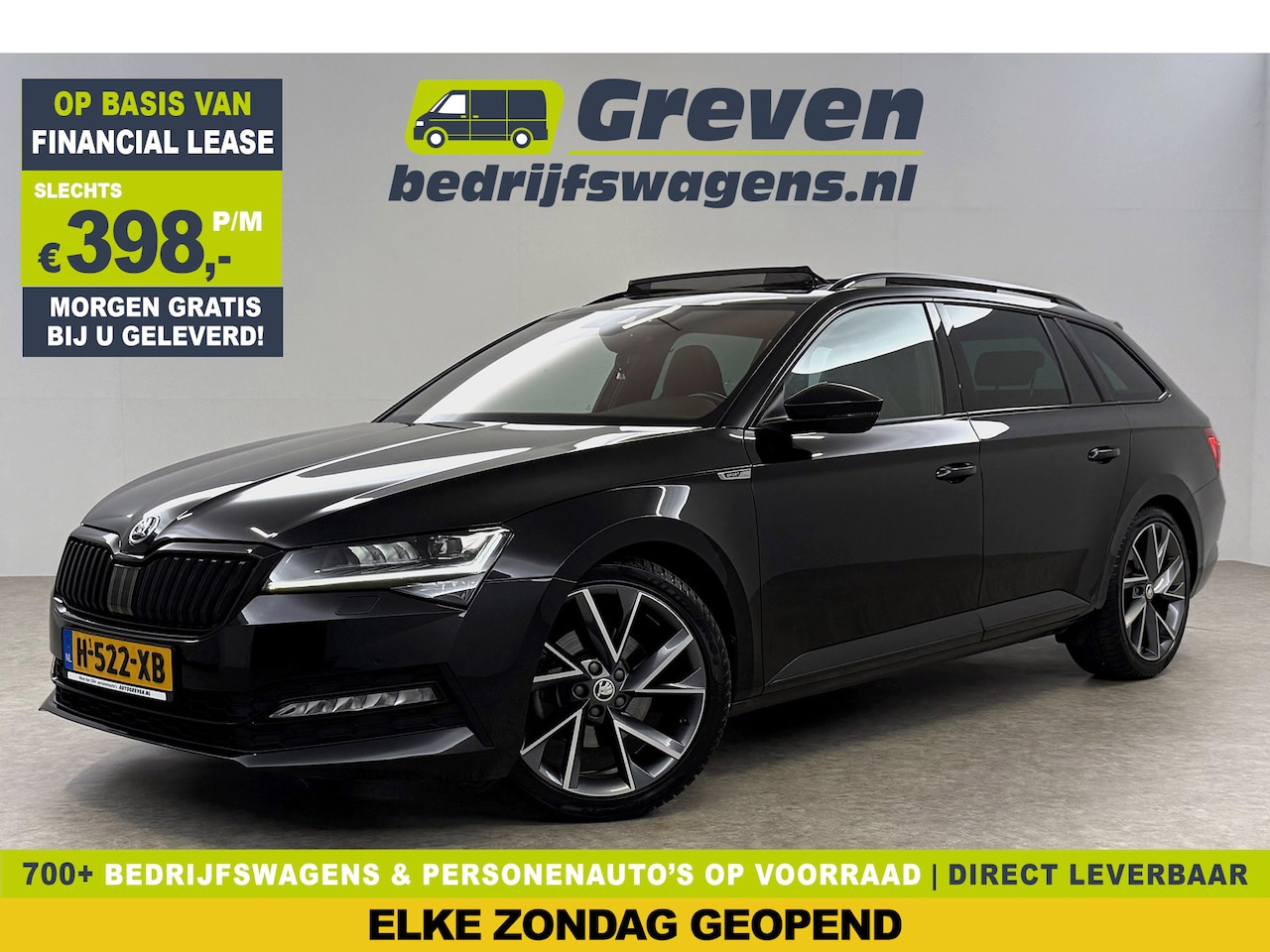 Skoda Superb - 1.5 TSI 150PK ACT Sportline Business | Pano | Sfeerverl. | Virtual | Memory | Trekh. | Cam - AutoWereld.nl