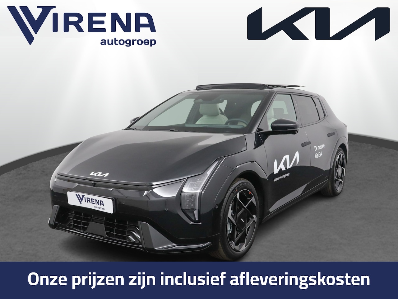 Kia EV4 - GT-PlusLine 81.4 kWh Stoel/Stuur verwarming - Stoel ventilatie - Matrix koplampen - Geheug - AutoWereld.nl
