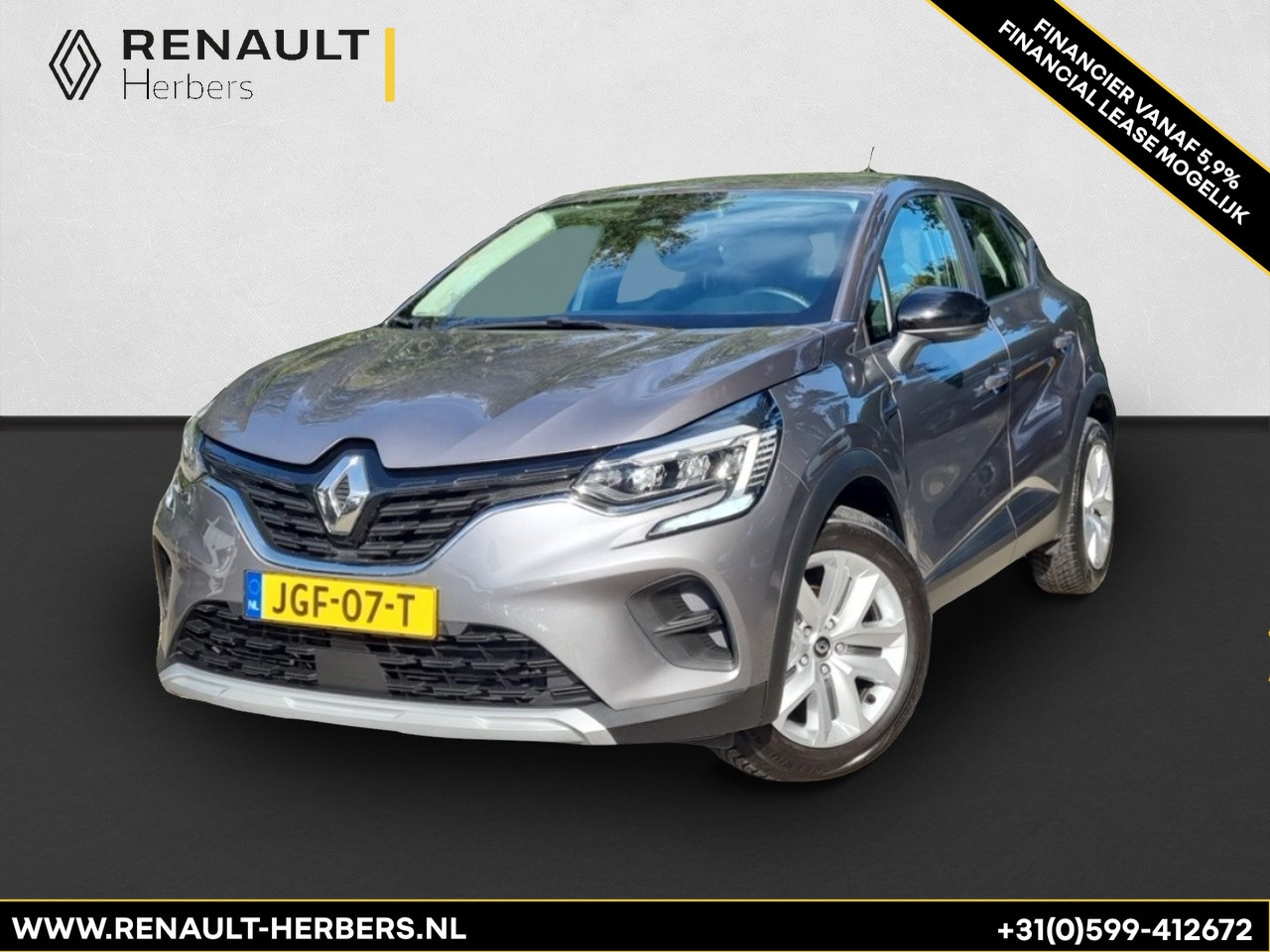 Renault Captur - 1.0 TCe 90 Business Zen NAVI / ECC / CRUISE / STOELVERW / PDC / KEYLESS - AutoWereld.nl