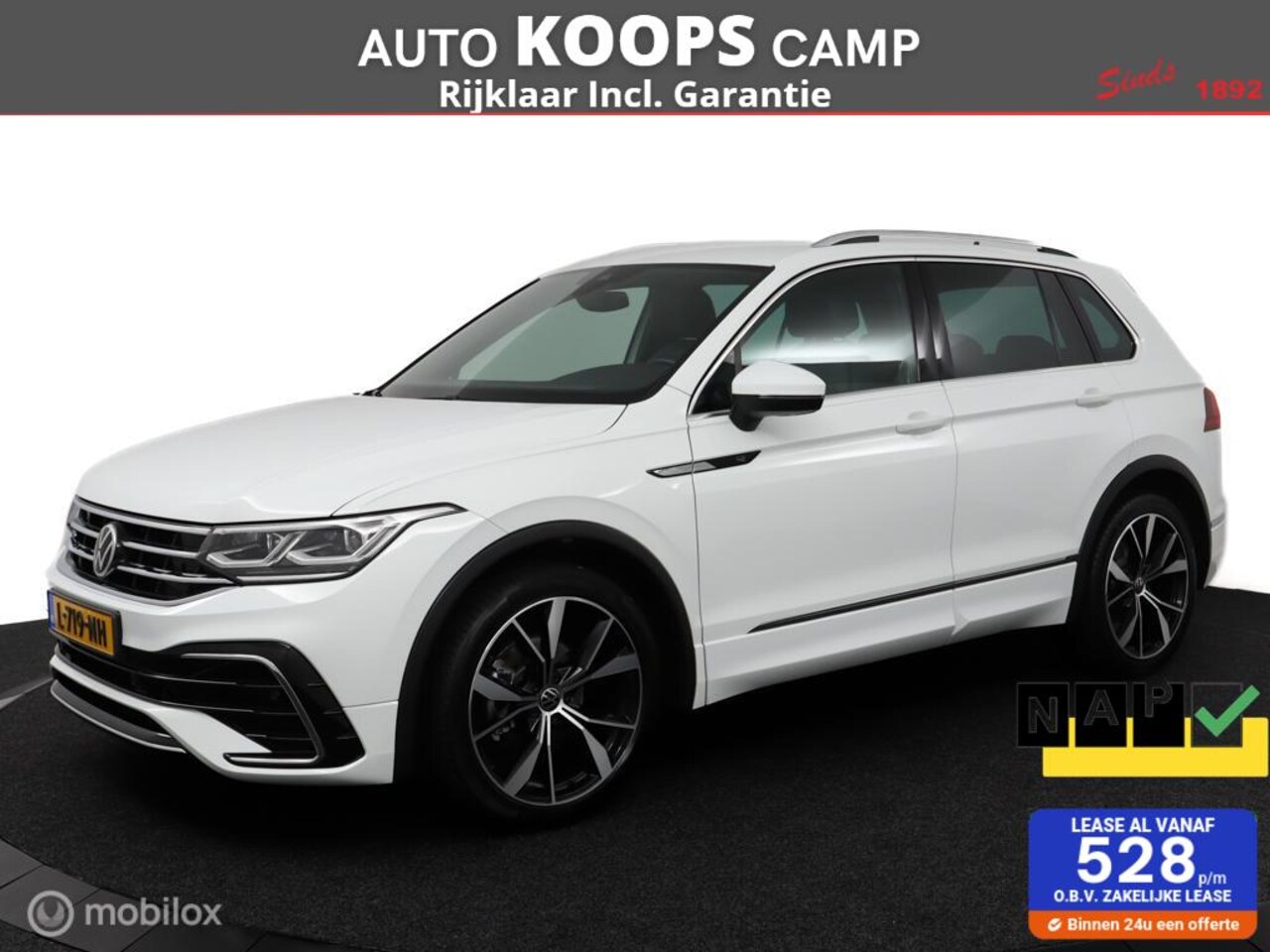 Volkswagen Tiguan - 1.5 TSI R-Line 150 Pk DSG-7| Virtual | 20LMV | Exec.pakket | IQ Licht | DAB | Vol Opties | - AutoWereld.nl