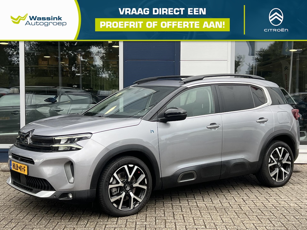 Citroën C5 Aircross - 1.6 Hybrid 180pk EAT8 Business Plus | Panoramisch schuif- kanteldak | Stoelverwarming | Na - AutoWereld.nl