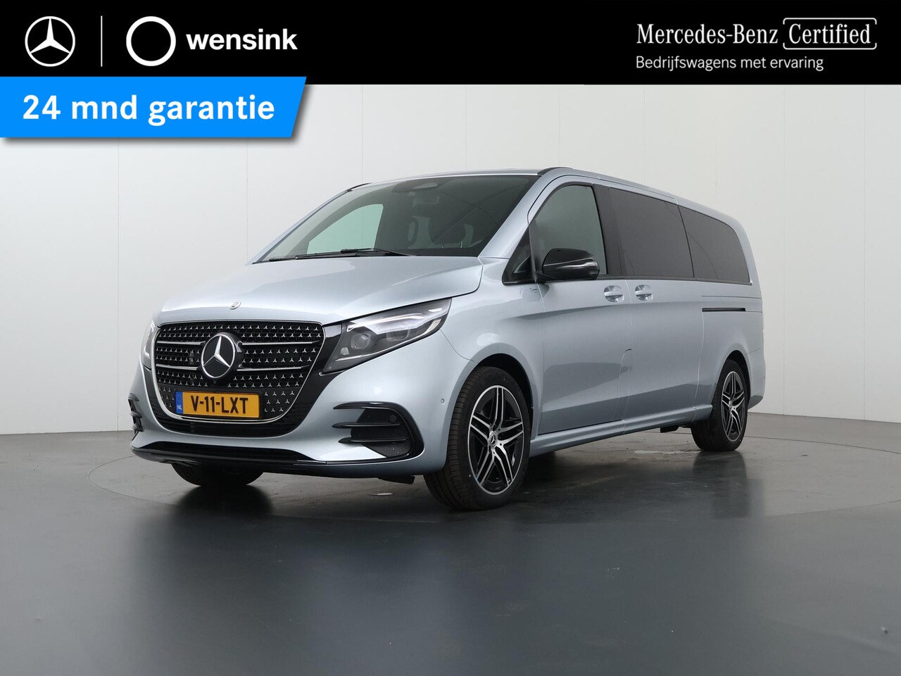Mercedes-Benz V-klasse - 250d 4-MATIC AMG | XL L3 | DUBBELE CABINE | 360 CAMERA | DISTRONIC PLUS | LEDER ZWART "LUG - AutoWereld.nl