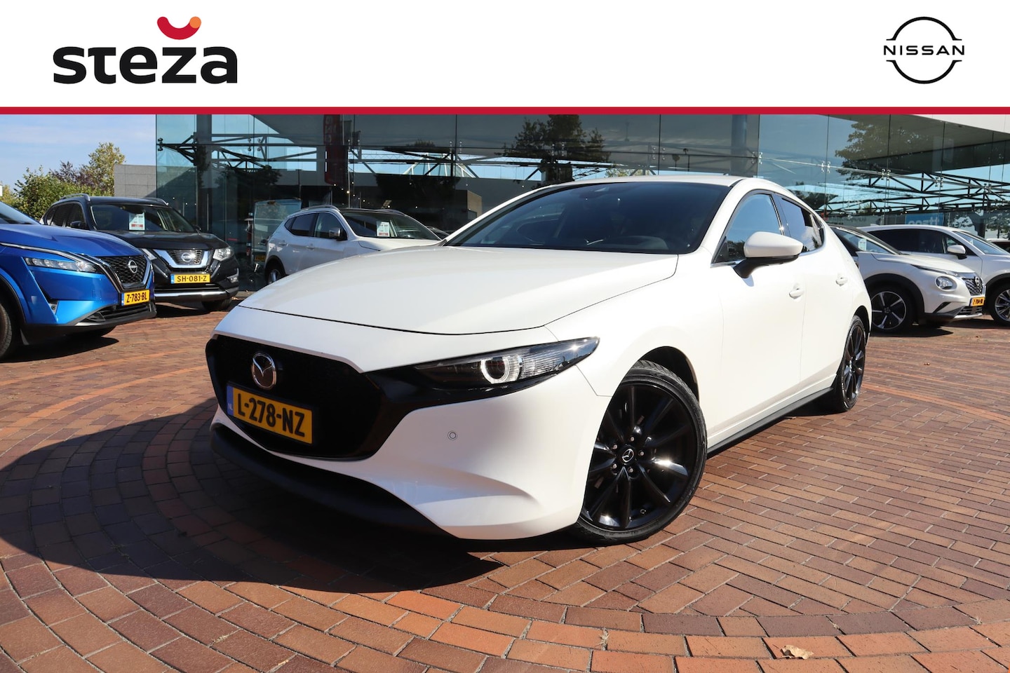 Mazda 3 - 2.0 e-SkyActiv-X M Hybrid 186 Luxury | i-Activesense Pack | - AutoWereld.nl