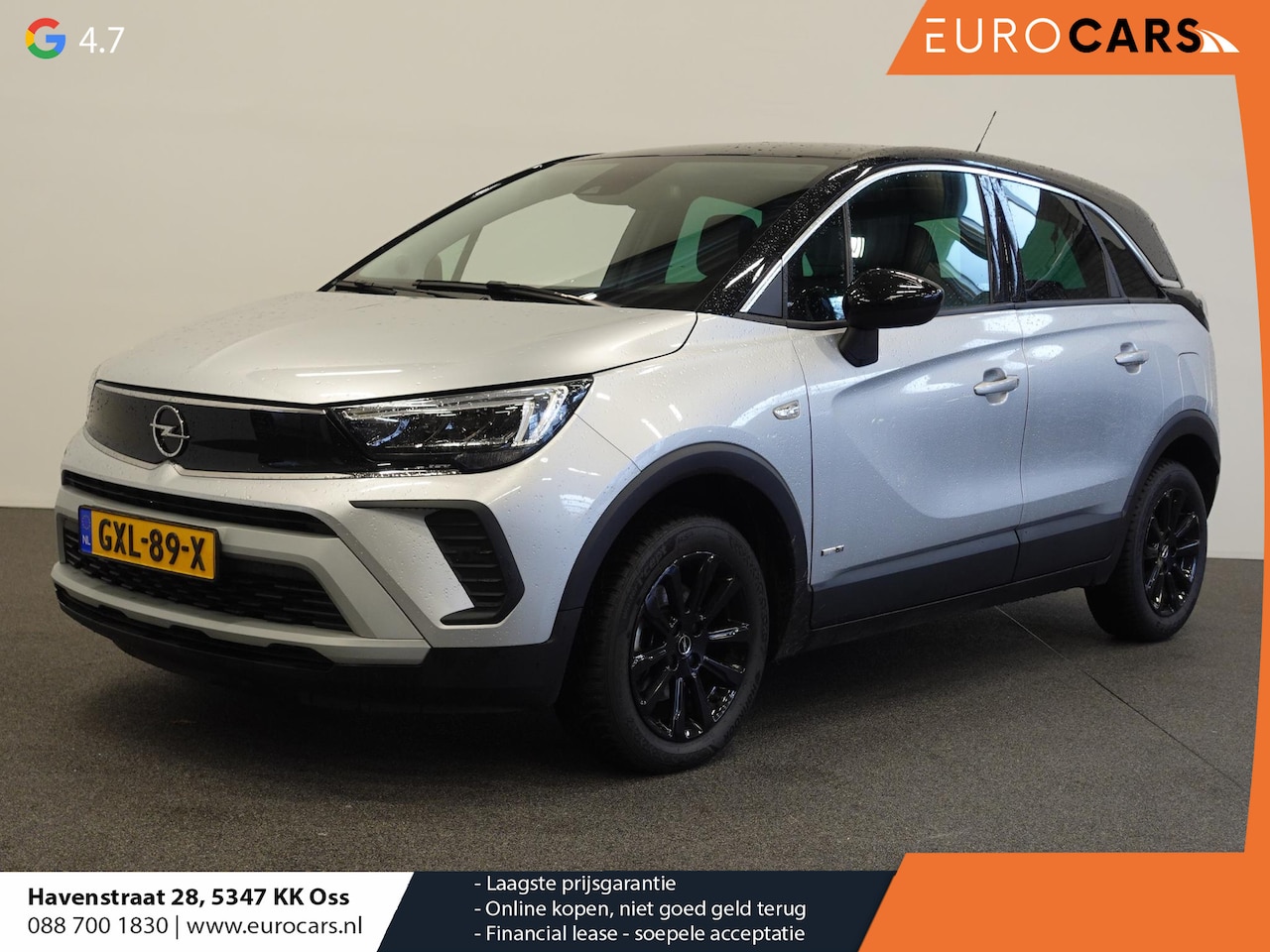 Opel Crossland - 1.2 Turbo 130pk Automaat Elegance | Navigatie | Apple Carplay/Android Auto | Camera | Park - AutoWereld.nl