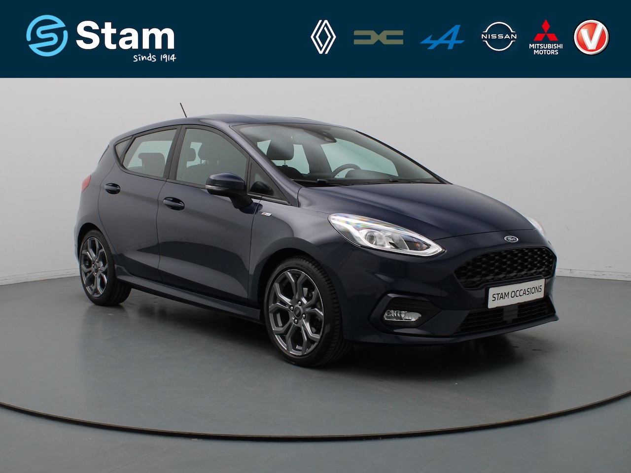 Ford Fiesta - 95pk EcoBoost ST-Line Cruise | Climate | Carplay | Parkeersens. achter | Trekhaak - AutoWereld.nl