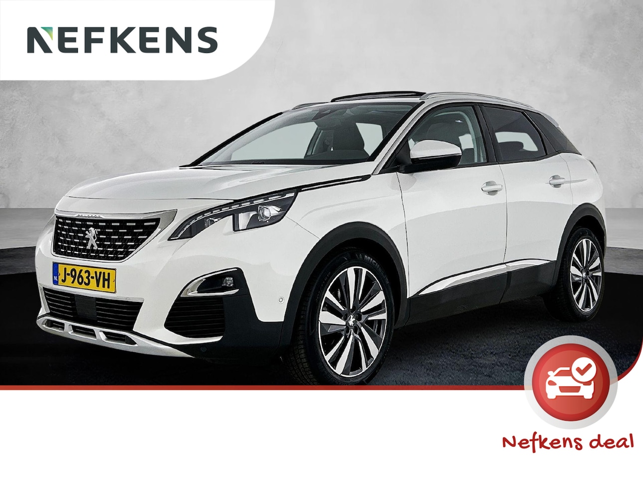 Peugeot 3008 - SUV Allure 130pk Automaat | Navigatie | Schuif-/Kanteldak | Achteruitrijcamera | Handsfree - AutoWereld.nl